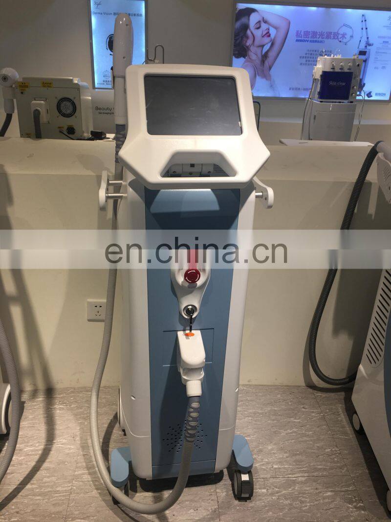 LEFIS All skin types painless q switched nd yag laser&black doll TIP with hair removal