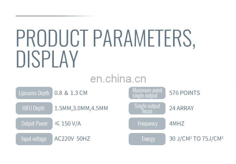 lipo+ HIFU 2 in 1 anti-wrinkle body cellulite removal treatment system equipment with CE