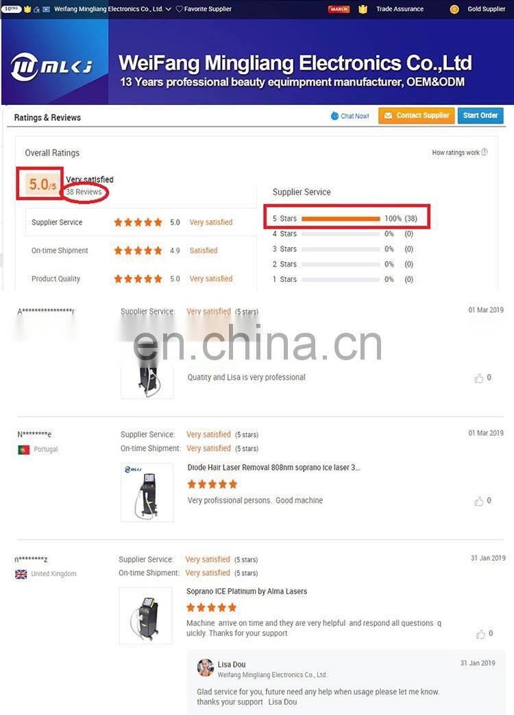 New pain free diode laser 808 810 hair removal laser hair removal machines from israel