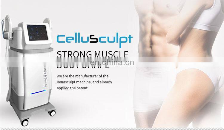 Latest EM Sculpting HIEMT Latest Generation Electro Magnetic Muscle Stimulation Fat Burning Machine