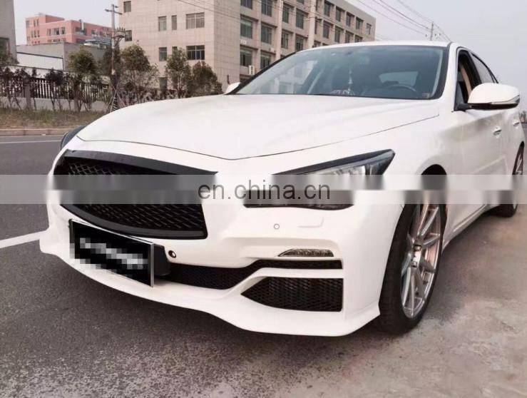 IFNT Q70 WD style body kit for Q70 to WD style with front bumper rear bumper and muffler tips FRP material