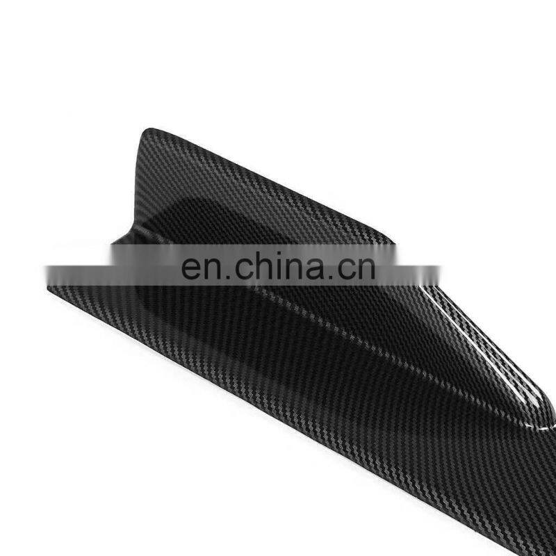 2pcs 120cm universal modified car side skirt changzhou factory bright black