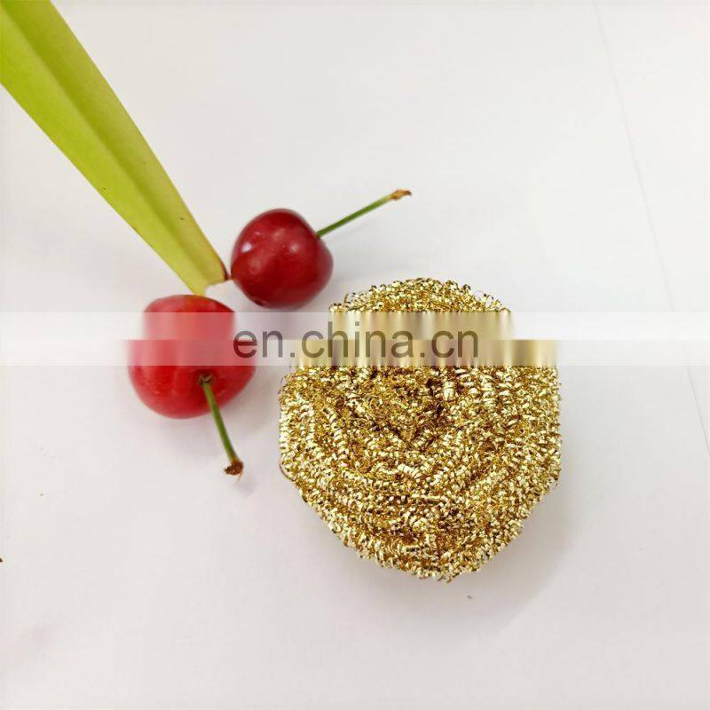 aisi410 430 stainless steel scourer scrubber wire wool pot scourer scrubber for cleaning bowl pot kitchen