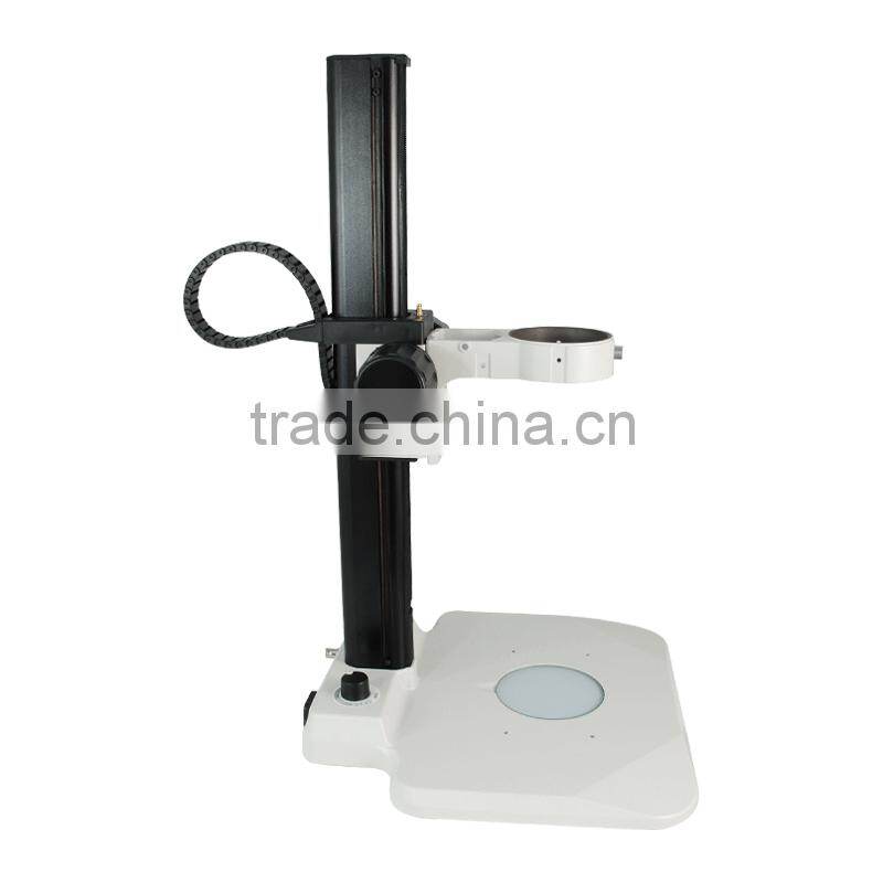 ZJ-623 83mm LED Illuminated Light Microscope Track Stand