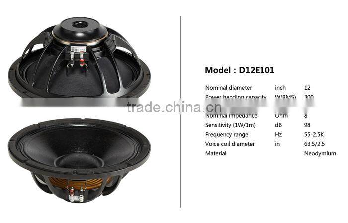 nexo PS12-R2, Neodymium speaker, 12 inch passive 2-way full range loudspeaker, stage monitors