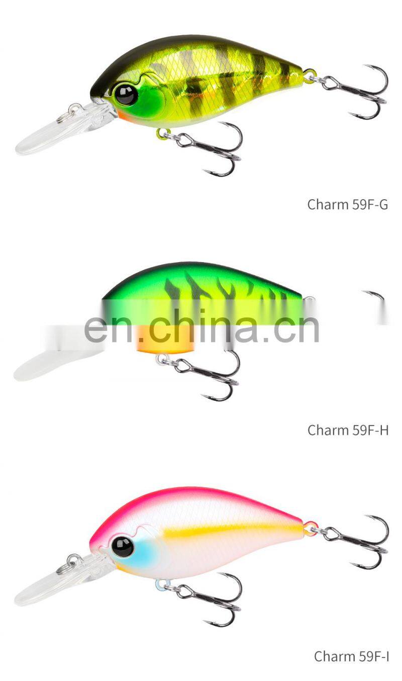 13g Trolling Lure Crank Bait Fake Fish Floating bait Mini Crankbait Fishing Lure