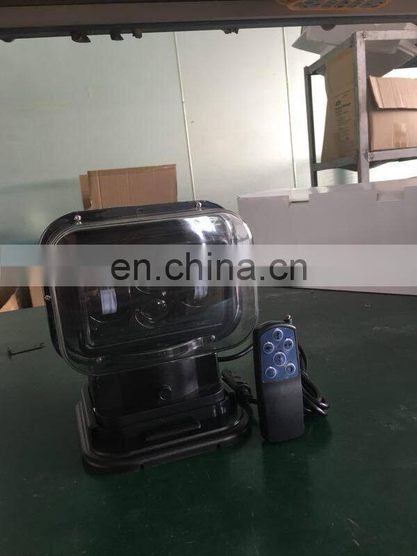 LED528 wireless remote control lignt search led light lamp Convex lens and round lens 360 around 120 Up 120 down LANTSUN