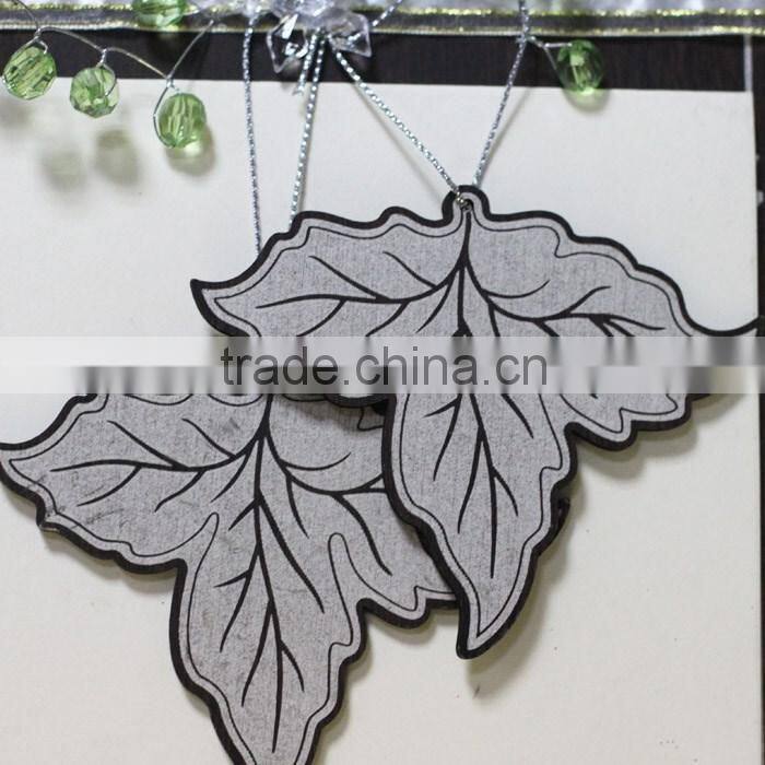 Hot Sale Personalized Leaves Shape Laser Cut Wooden Wedding Cards Invites