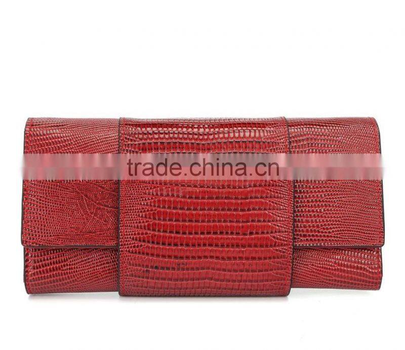 high grade lizard wallet high capacity cow leather long style wallet multi bags purse male fashion women money bag