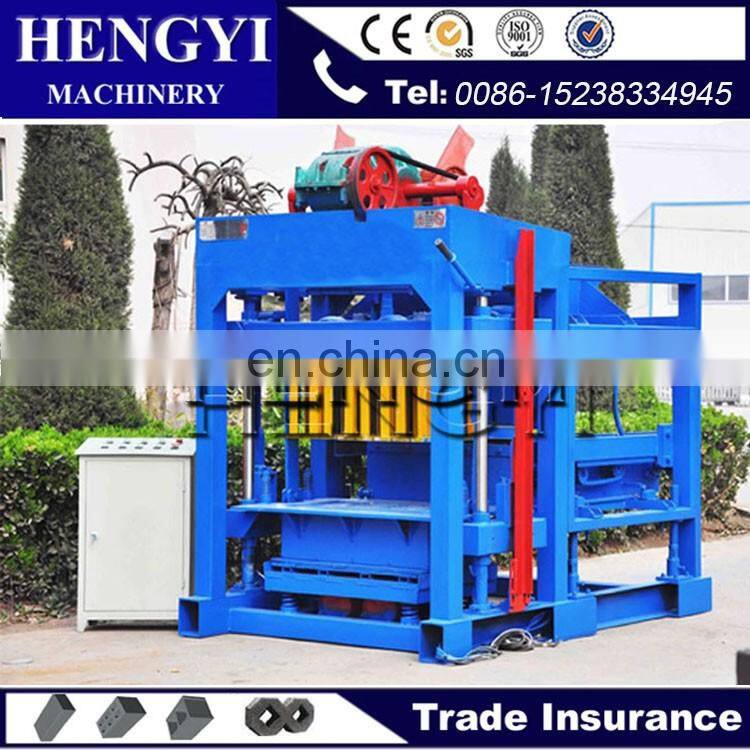 QT4-22 Cement brick making machine price in india/High quality manual mud brick making machine/egg laying block making machine