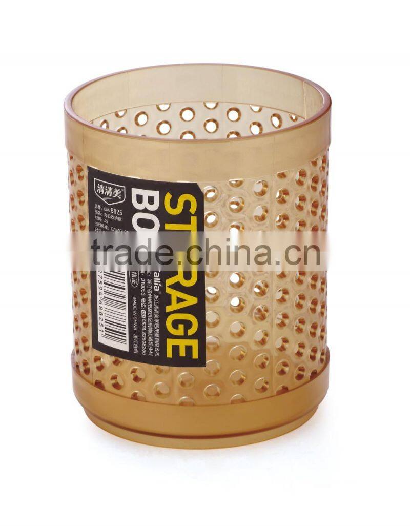 Multi-functional 3 partition Table Plastic Stationery Storage Box