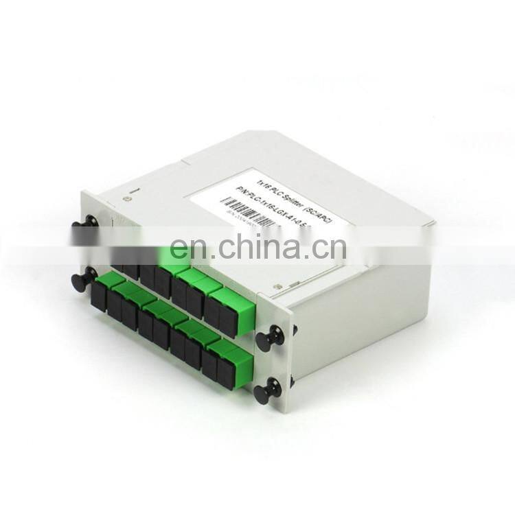 PLC Splitter 1*8 Sc/APC Sc/Upc Insertion Type PLC Splitter
