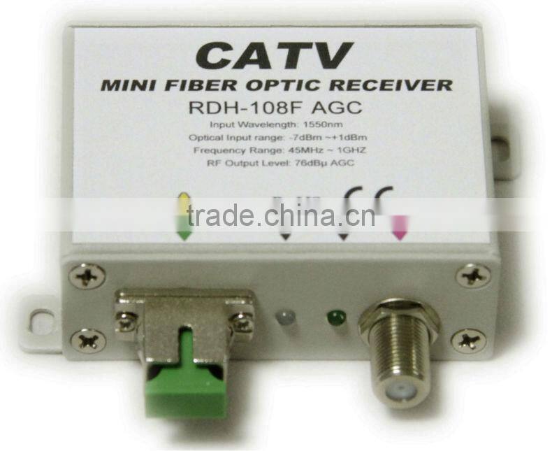 FTTH fiber optic receiver/ Node Build-in CWDM low price