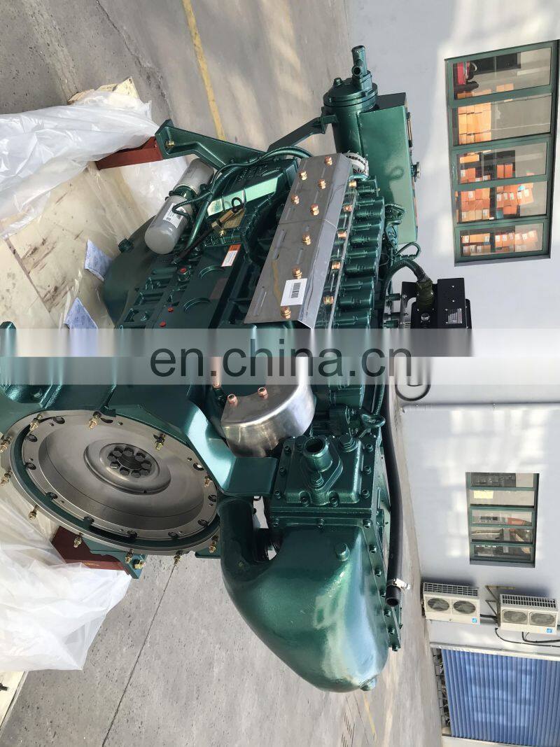 alta potenco 6 Cylinders water cooled Sinotruk Wd615 Series Marine Diesel Engine WD615.68C03N