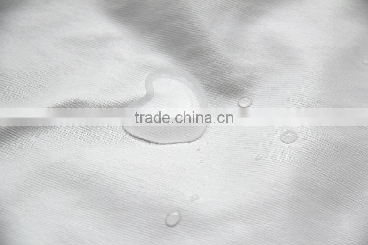 Lightweight 100 polyester waterproof breathable fabric for mattress protector
