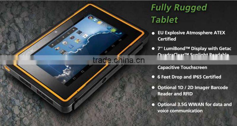 Made in Taiwan qualified full rugged tablet 7 inch Getac Z710