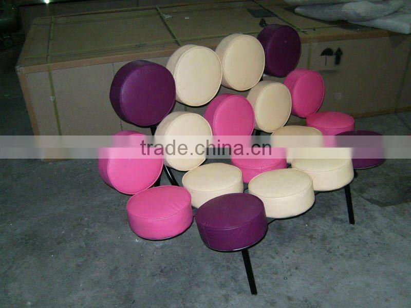 Premium leather Marshmallow sofa chair