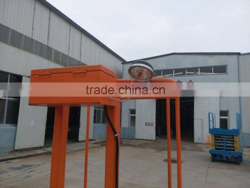 CKT series Diesel engine crank arm lift platform/four wheels movable aerial work platform