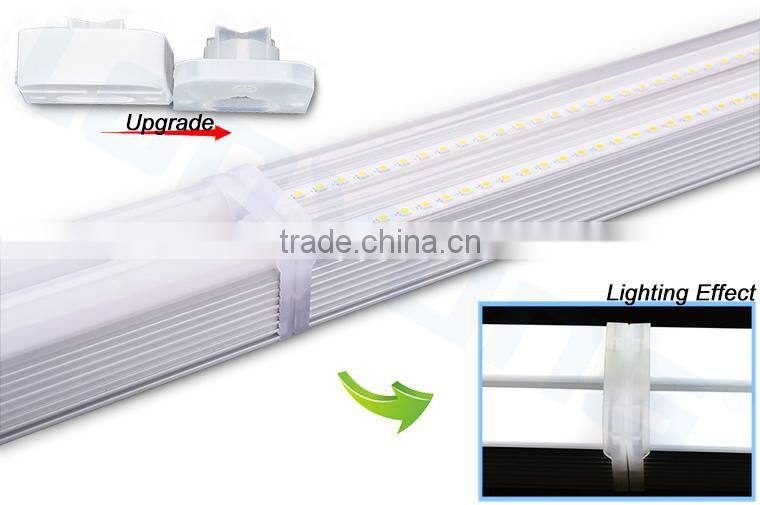 Canada UL T5 Double LED Tube 4ft 5ft 6ft t5 55w lamp 2400mm