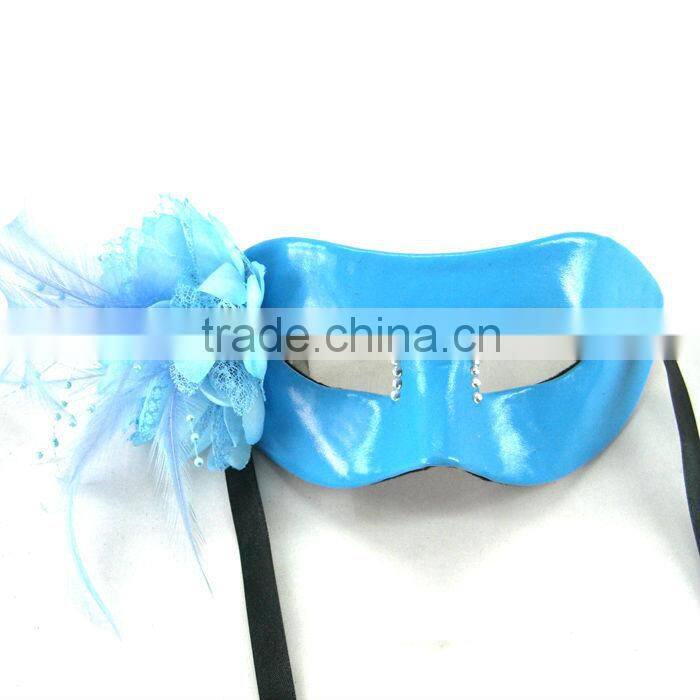 Handmade PU Masks With Rhinestone