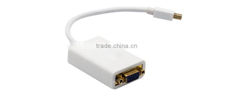 MINI DP TO VGA DisplayPort HDTV Converter Cable Adapter