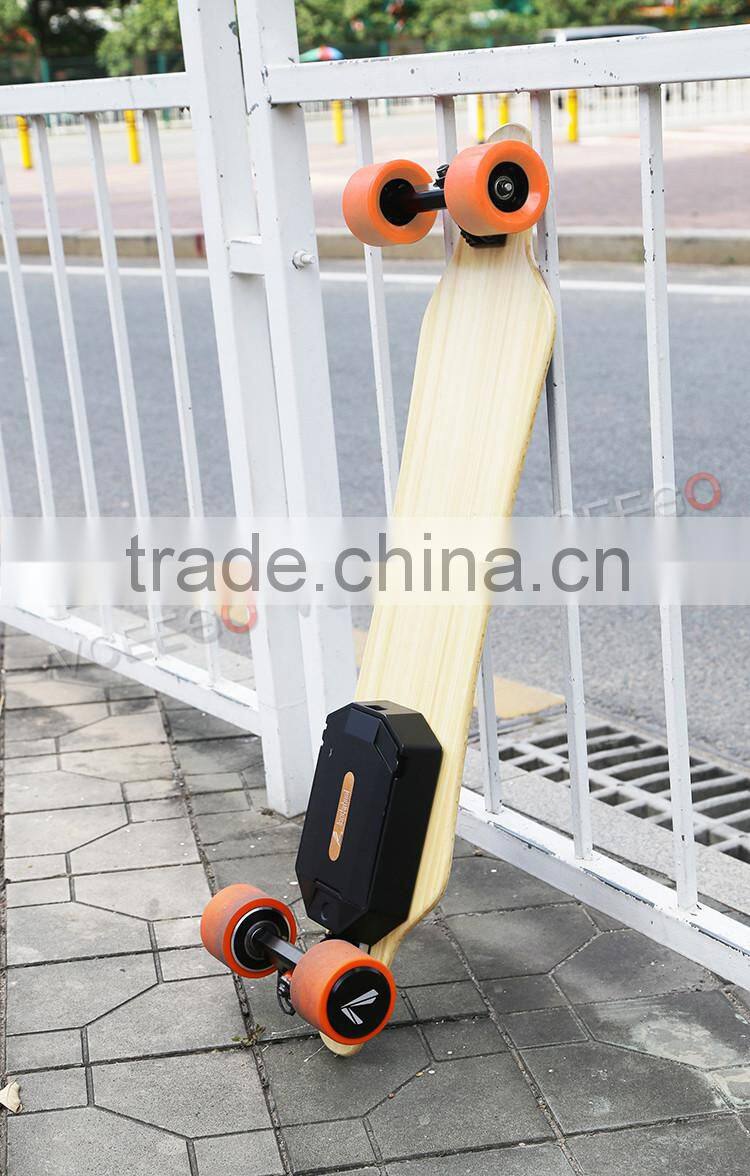 2016 dual 1100w brushless motor wireless controller for electric skateboard with remote control