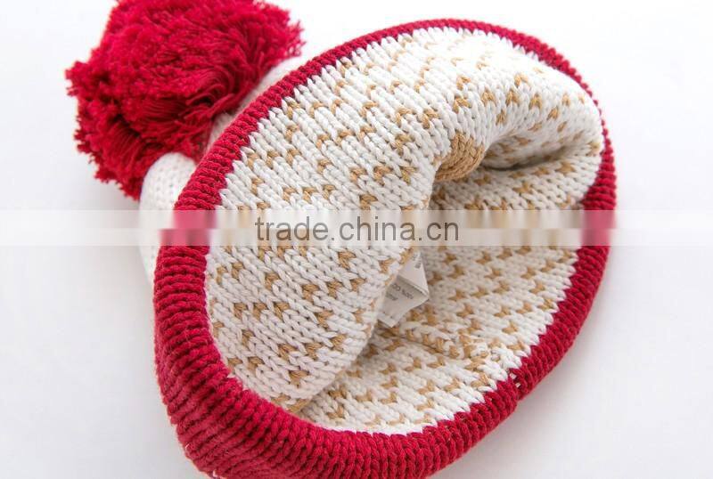 Cute fashion newborn hat hand free knitting pattern for babies