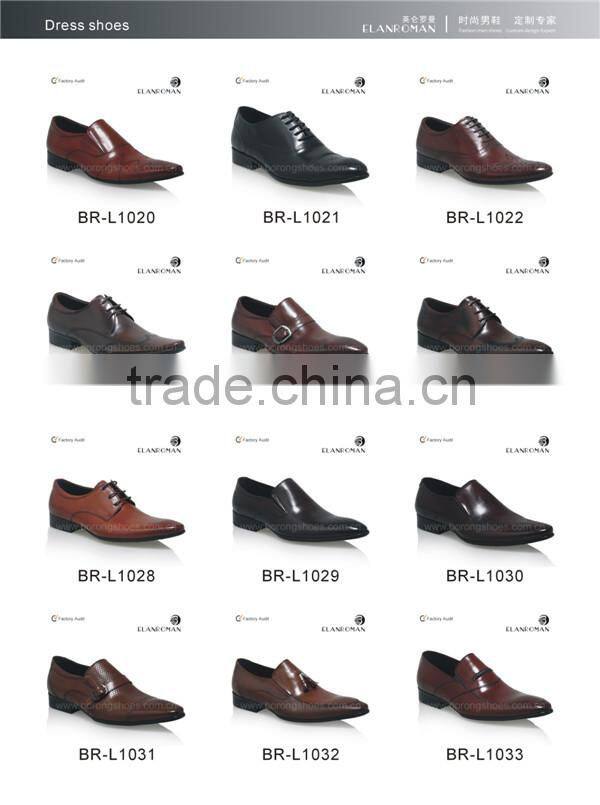 Fashion leather shoes for men made in Italy