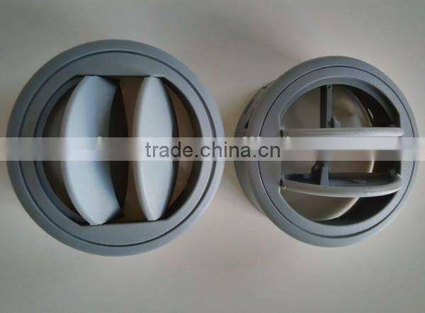 adjustable black round auto air vent