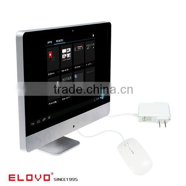 15.6"LCD 1366*768 wm8880 dual core CPU Android 4.2.2 Jelly Bean OS all in one