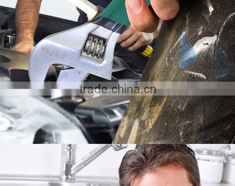 LAOA 6 Inch Adjustable hook Spanner Type and steel Material er spanner Monkey wrench spanner