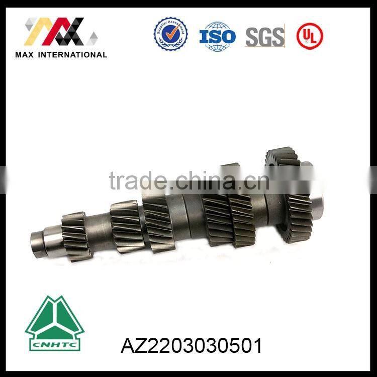 Custom Sinotruck Transmission Countershaft, Transmission Gear Shaft