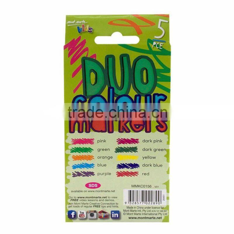 Mont Marte Kids Duo Colour Markers