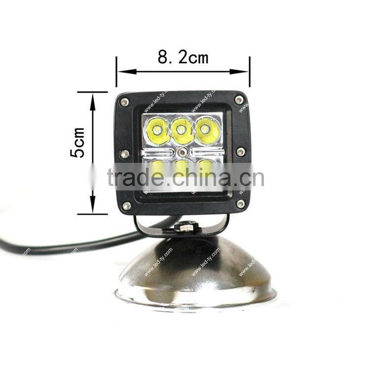 Newest 3Inch 18W LED Work Light,CREE LED Driving Light,LED Offroad Light For 4X4,4WD JEEP,TRUCK