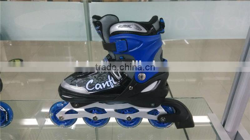 China Wholesale Four Wheel Aggressive inline speed retractable roller skate shoes