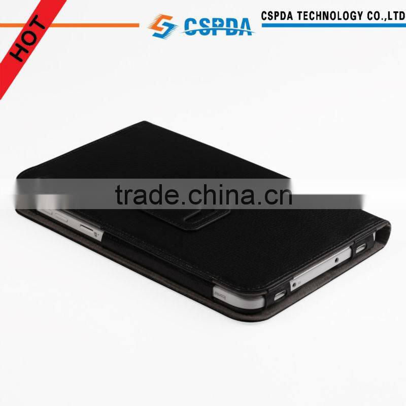 Factory price folio back stand leather case cover for Acer Iconia W3-810 Tablet