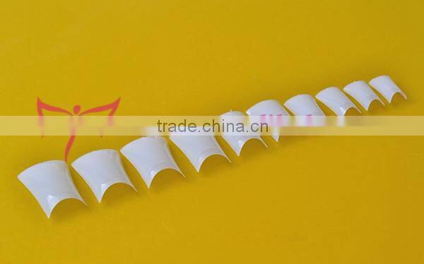 500pcs/bag Flipper Shape Artificial Fingernail Nail Tips Fake Nail Tips