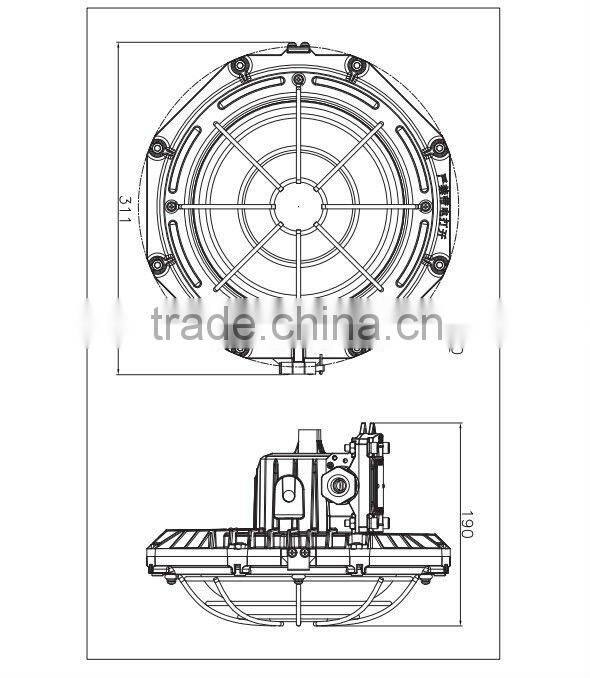 2012 New !!! 30w explosion proof led tunnel light for industrial area