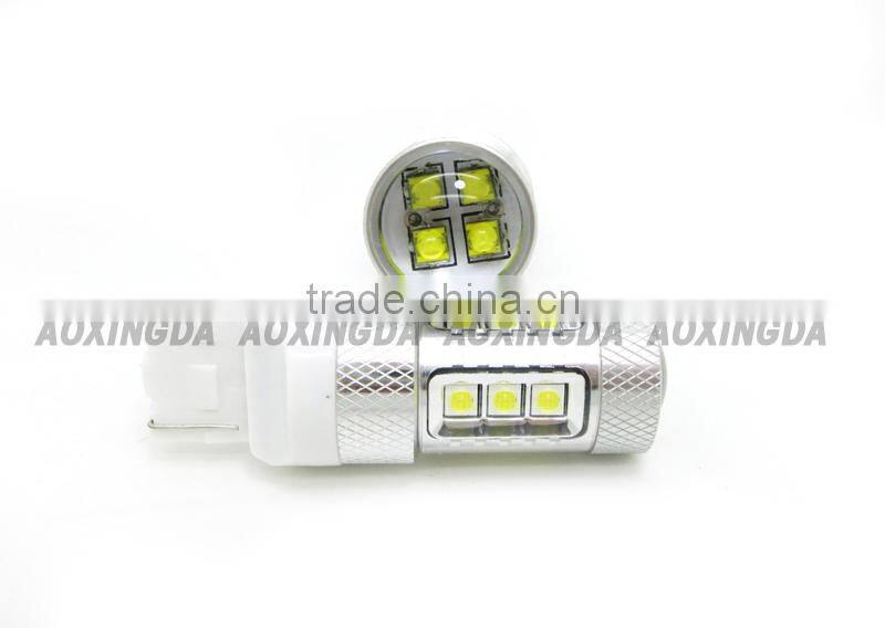 12~24V high lumen C.R.E.E 80W LED light bulb 7440 7443