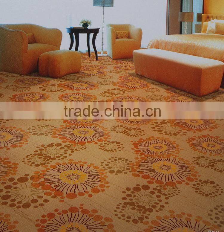 2015 Top quality axminster carpet hotel carpet , plush hotel carpet