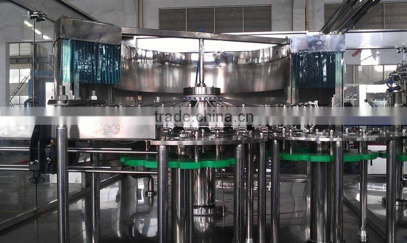 Automatic carbonated soft drinks plant