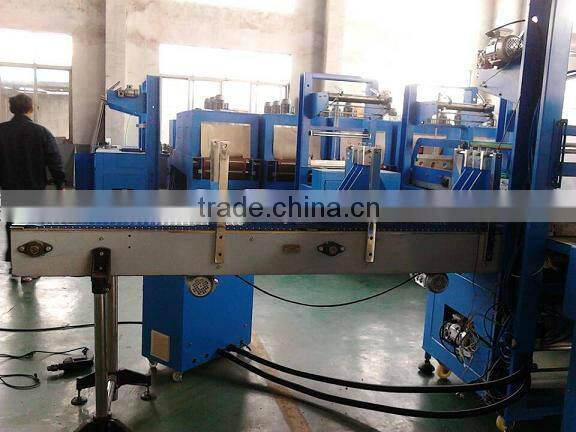 bottles wrapped machine