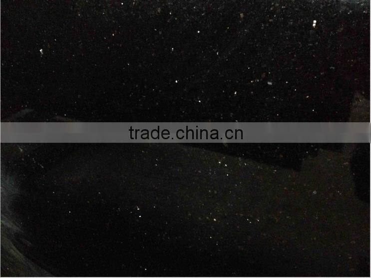 Black Galaxy Granite Big Slabs