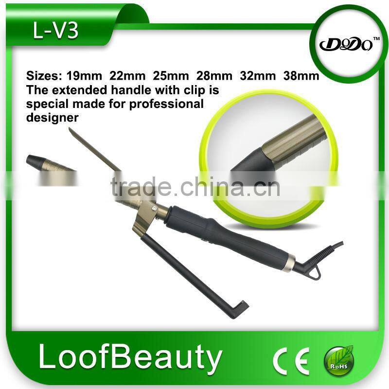 Strong using L-V3 professional Titanium hair curlers
