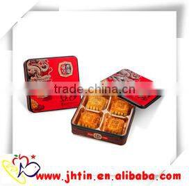 China alibaba dongguan square moon cake tin box/Metal tin box/boxes for mooncake