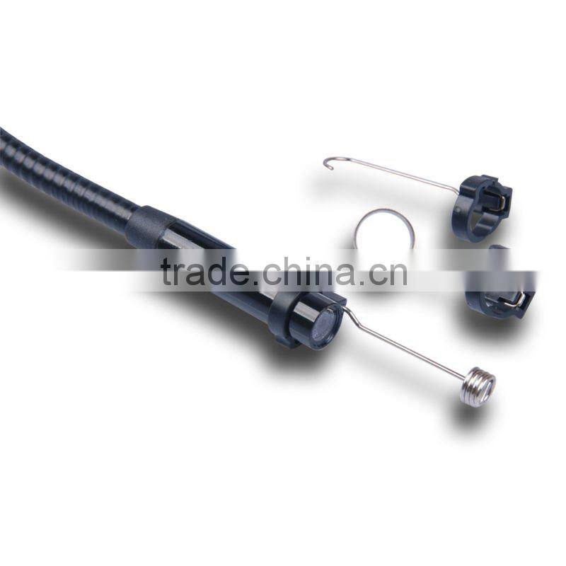 2.4" LCD Video DVR USB Zoom Rotate Inspection Camera Borescope Endoscope