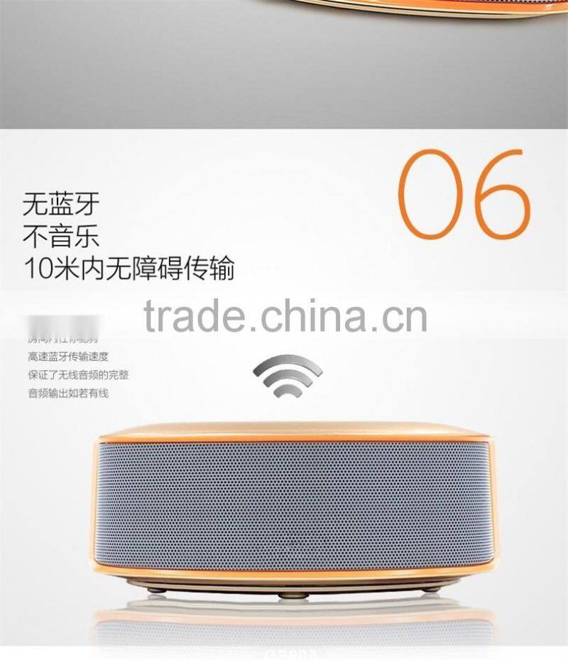 2016New GS-809 HIFI subwoofer Bluetooth speakers TF card Usb player Mini portable speaker 3D surround sound quality Factory OEM