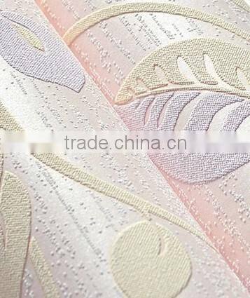 breathable flower design non woven home wallpaper deco