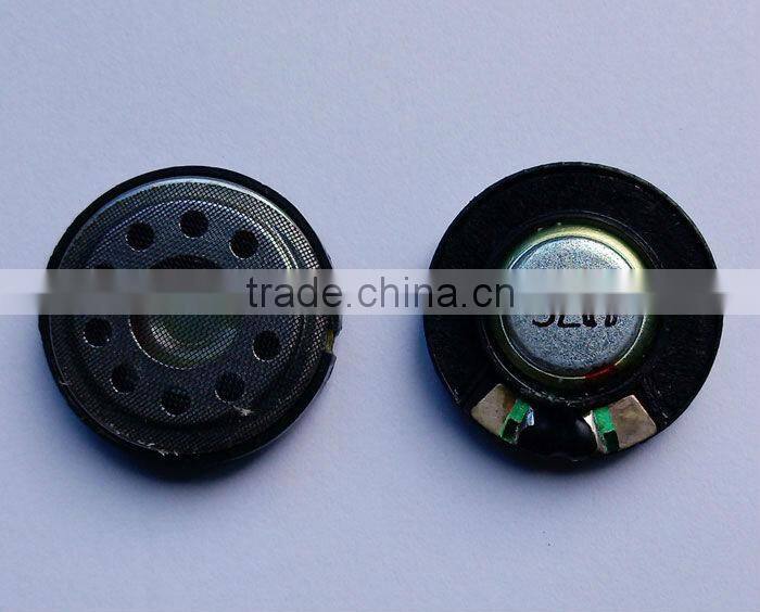 23mm 32ohm 0.2W micro earphone speaker