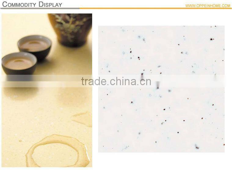Guangzhou Owell Pure acrylic stone with high quality kitchen countertop